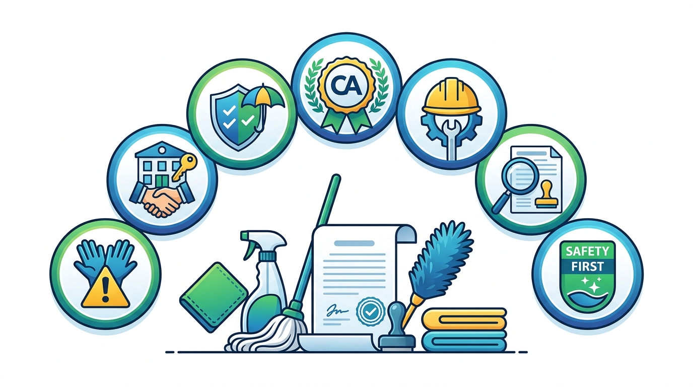 7 Essential Licenses and Certifications for Elk Grove Cleaning
