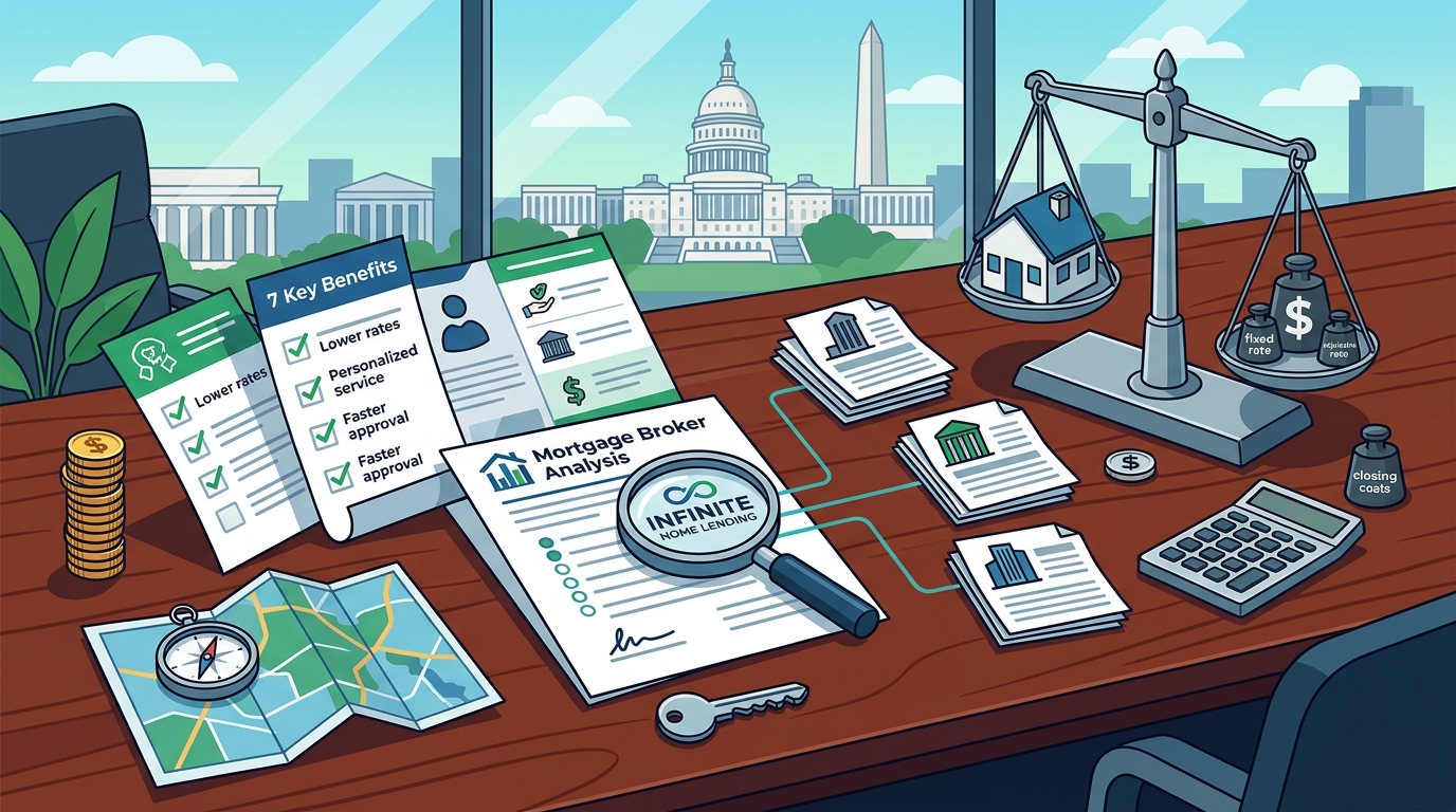 7 Key Benefits of Working With a Mortgage Broker in the DC Area