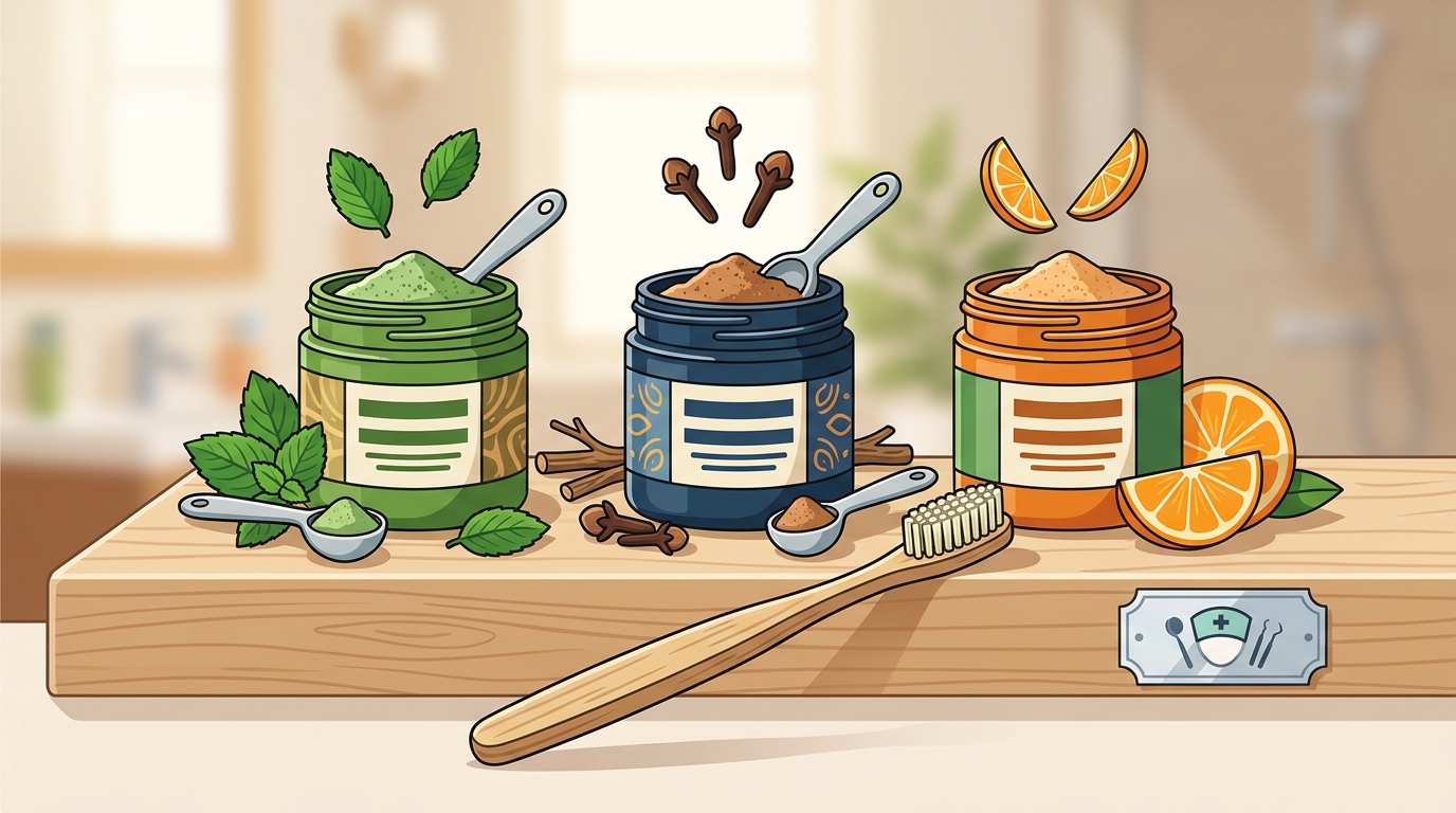 3 Best Ayurvedic Tooth Powder Flavors for Your Daily Routine