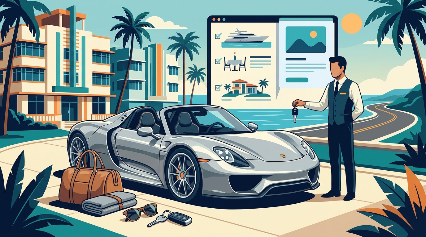 Top Luxury Car Rental Companies in Miami for Weekend Getaways