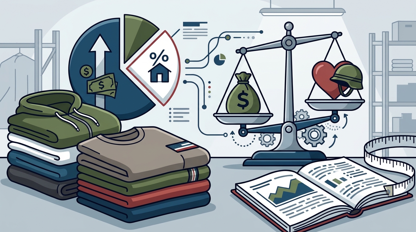 How Veteran Clothing Brands Set Their Donation Percentages