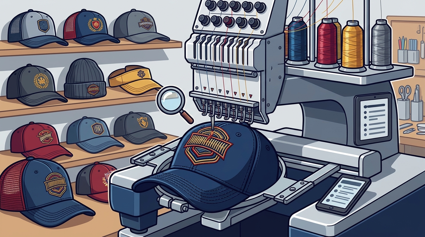 Choosing a Local Embroidery Shop for Branded Hats