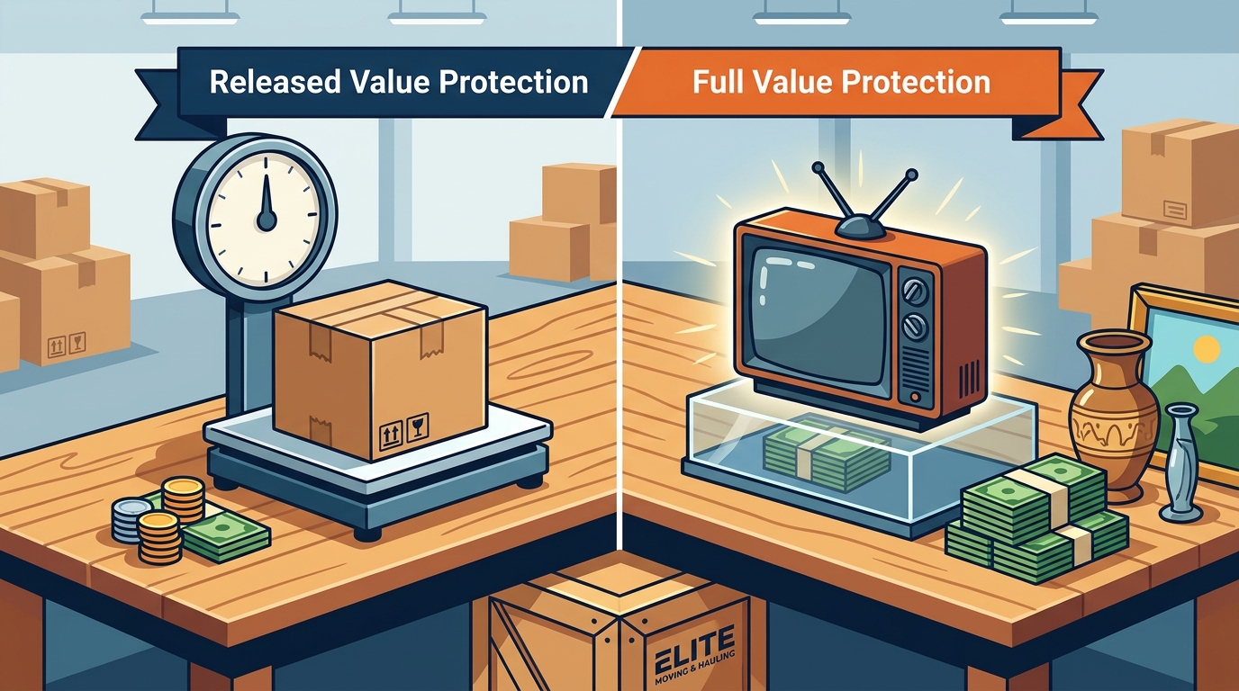 Moving Insurance Protection: Released vs. Full Value