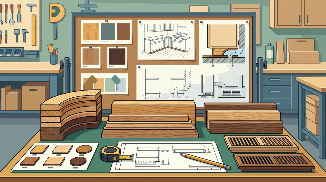 Where to Buy Custom Wood Toe Kicks for Hardwood Floors