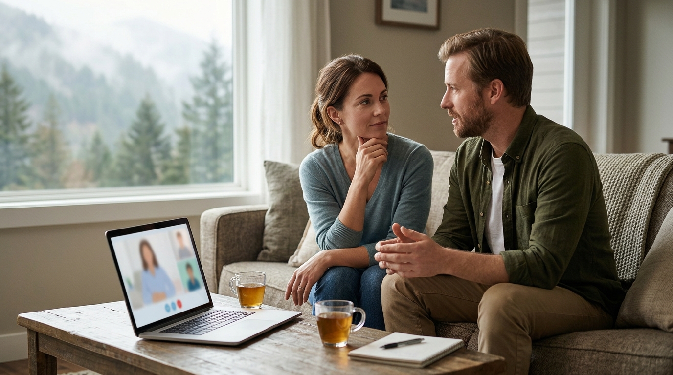 What to Expect From Your First Online Couples Counseling Session