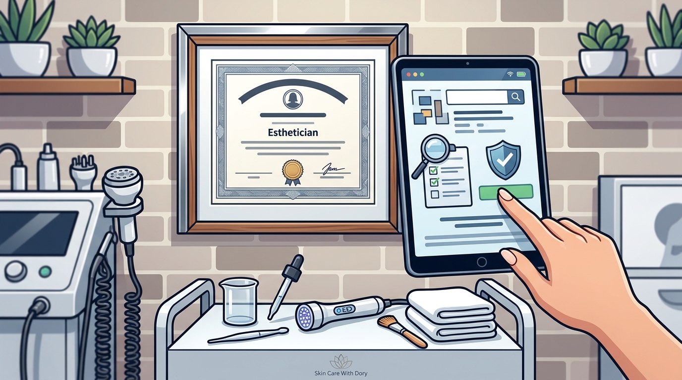 How to Verify Esthetician Licensing in 2026