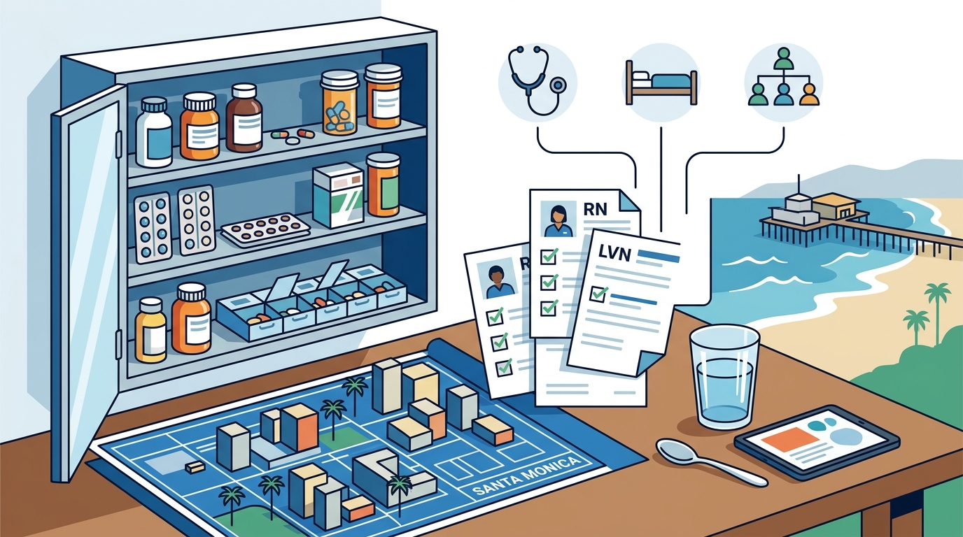 Private Nurse Referrals for Home Medication Management in Santa