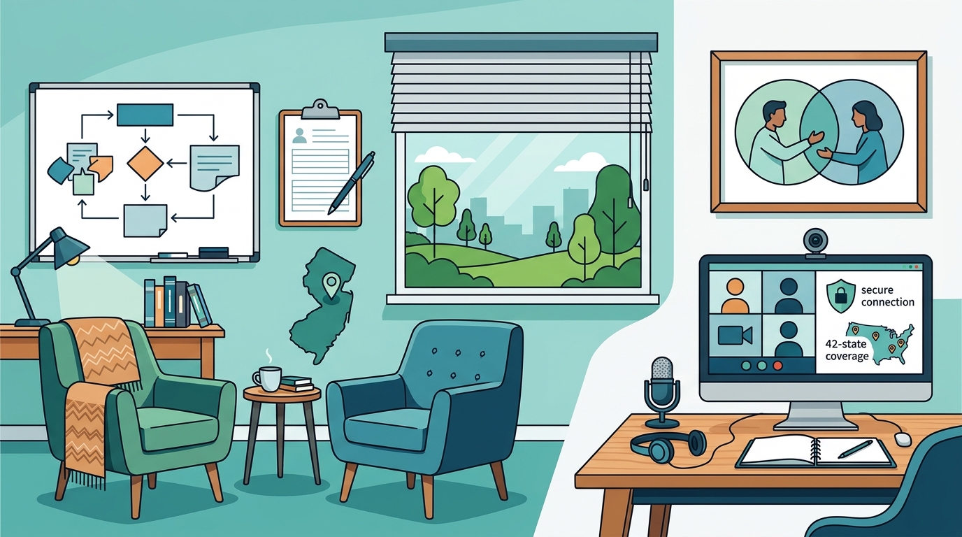 In-Person vs. Remote TEAM-CBT: NJ vs. Multi-State Options