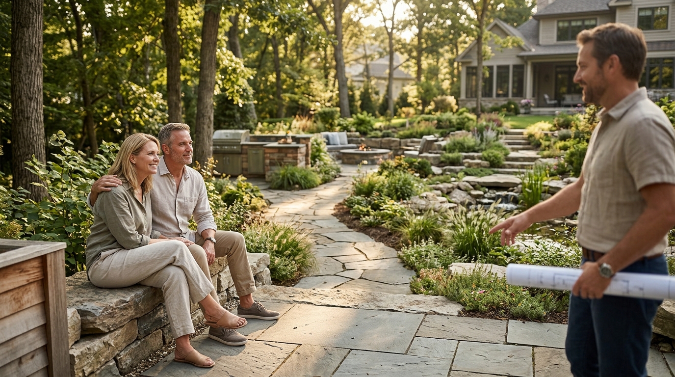 Luxury vs. Affordable Landscape Design: What You Actually Get