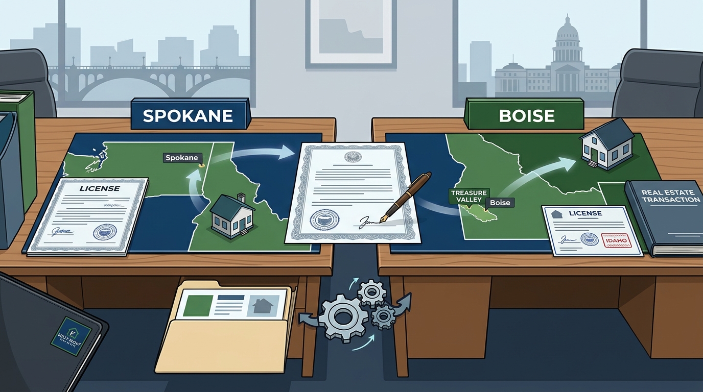 Spokane Agents Representing Boise Buyers: Legal Rules
