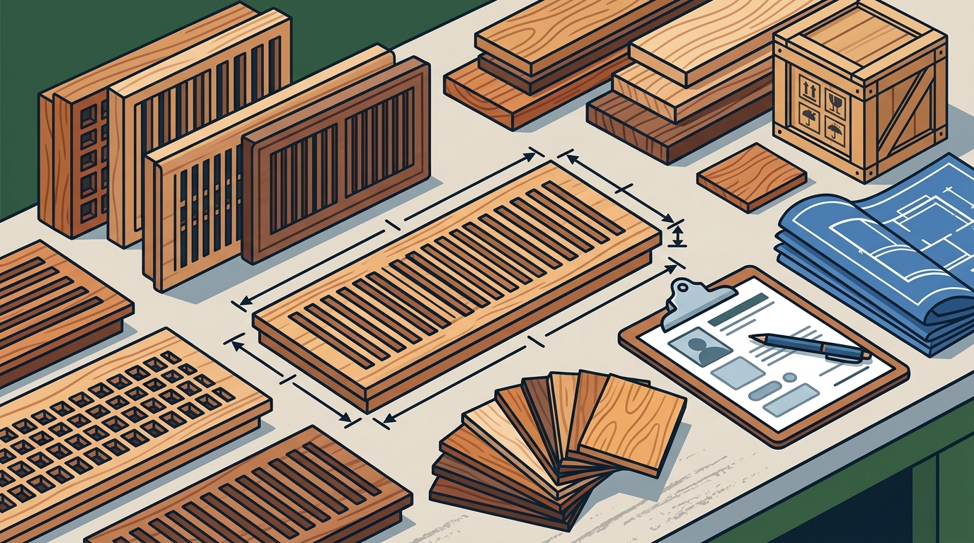Where to Find Custom Wood Grilles for US Contractors