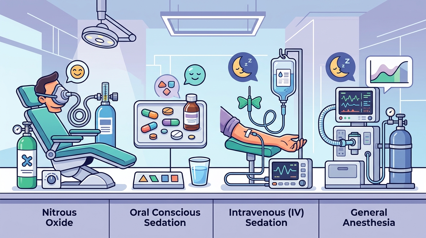 Types of Dental Sedation Options Explained