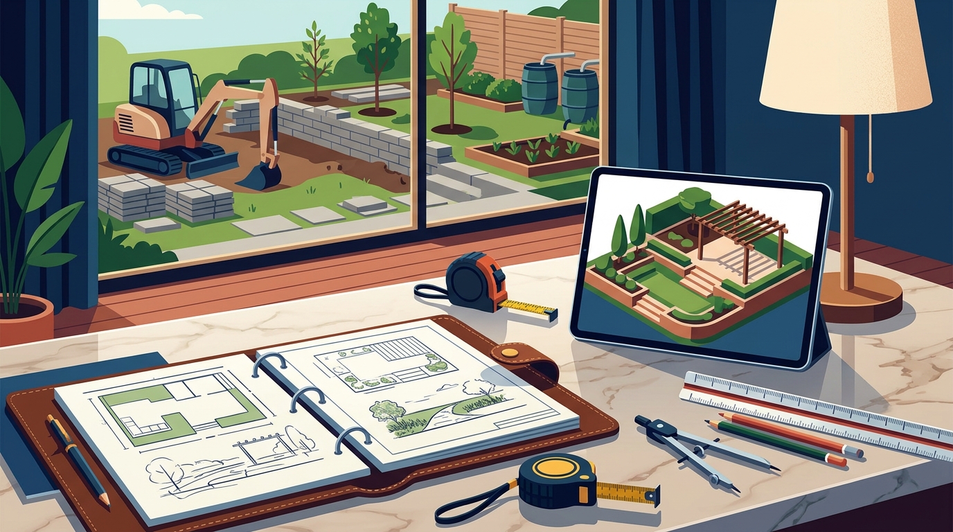 Professional Backyard Redesign Process in Northern NJ