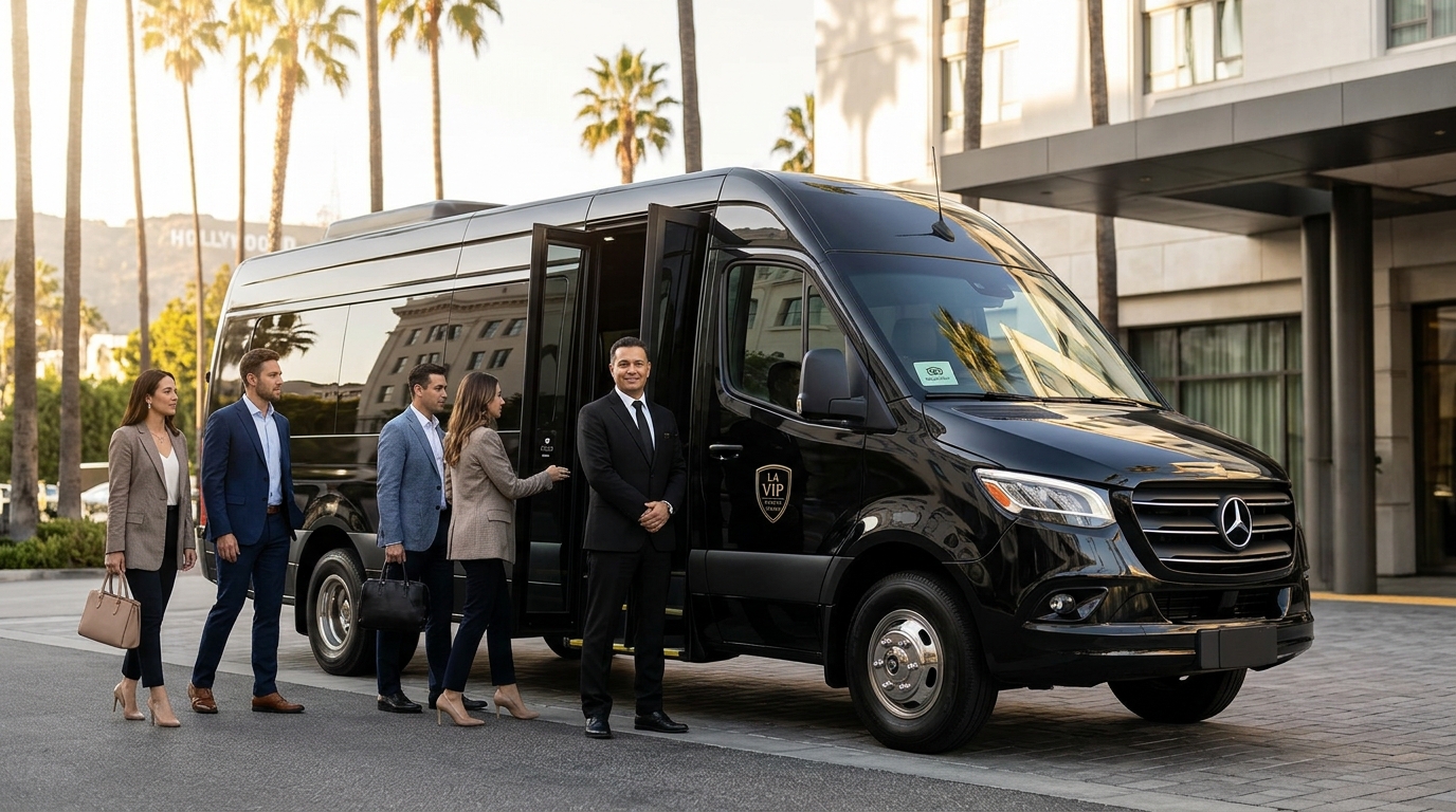 Luxury Minibus Fleet Standards for LA Tours