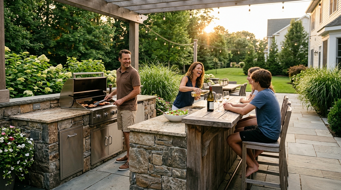 Outdoor Kitchen Design Guide for New Jersey Homes