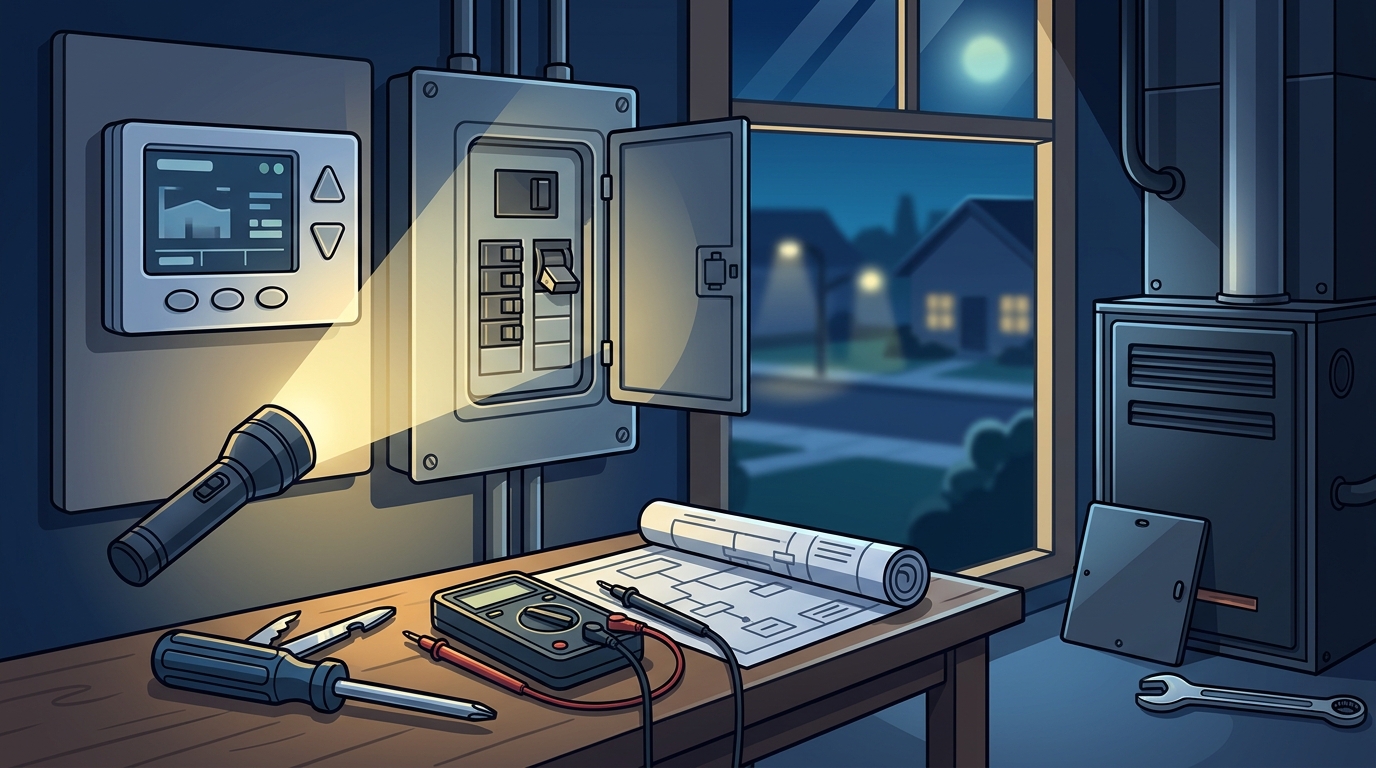 Emergency HVAC Repair: Nighttime Troubleshooting Guide