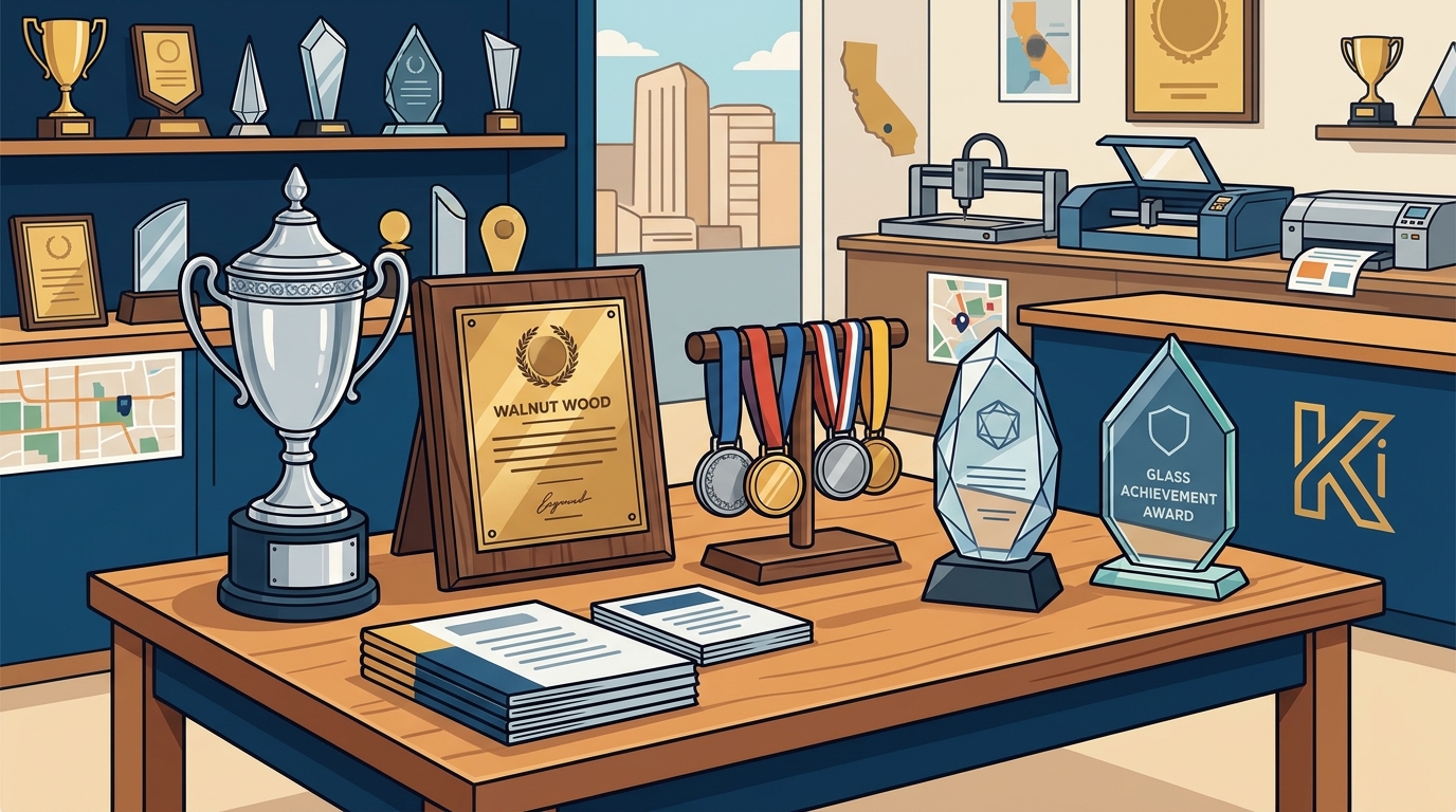 Best Local Trophy Shops Near San Gabriel Valley for Custom