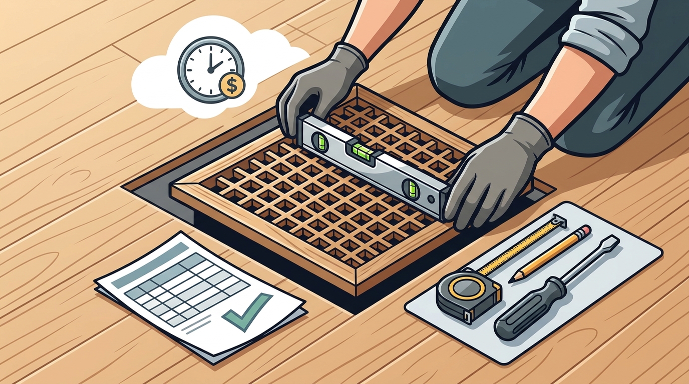 Budgeting for Professional Eggcrate Grille Installation