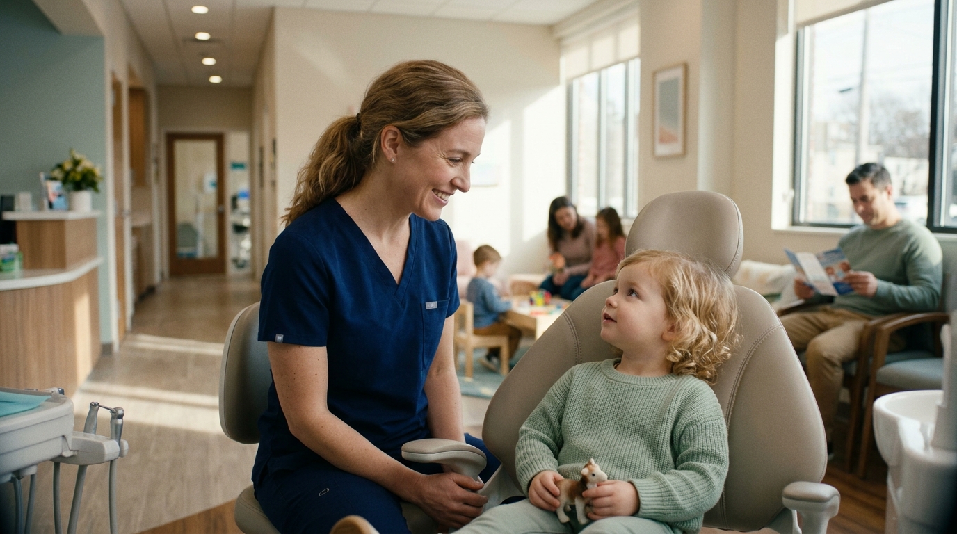 Scheduling Your Child's First Dental Visit in Malden: Process &