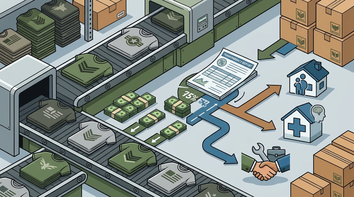 How Veteran-Owned Clothing Brands Allocate Profits to Support V