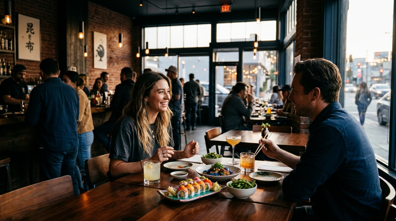 Kombu Sushi Happy Hour Deals in Silver Lake