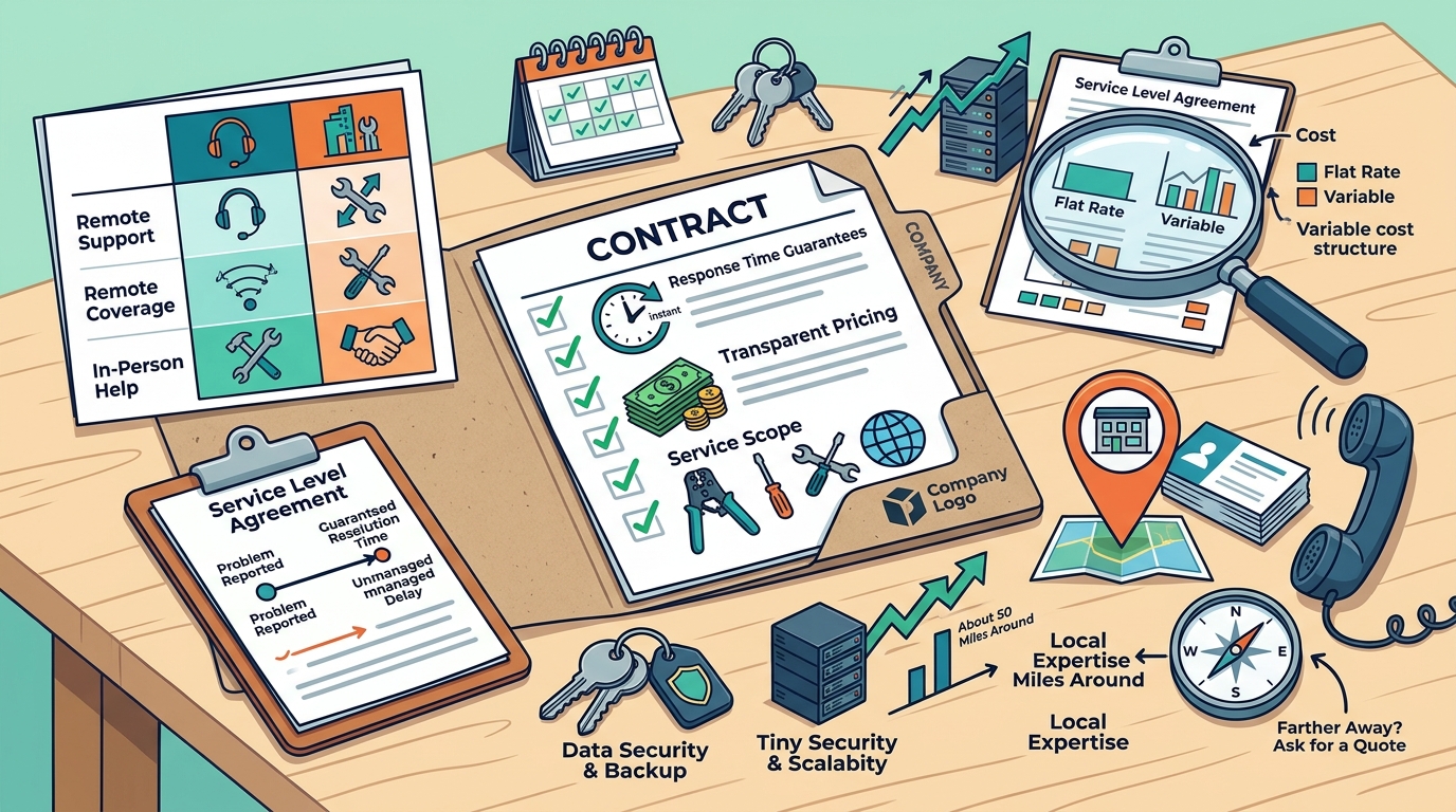 Evaluating Tech Support Plans for Small Business