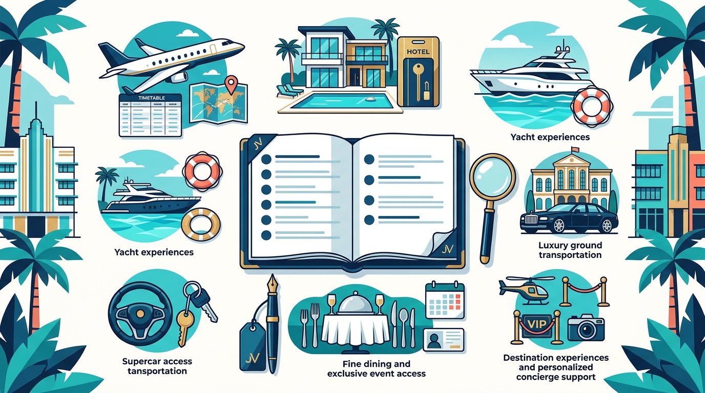 7 Top Concierge Services for Miami Premium Travelers