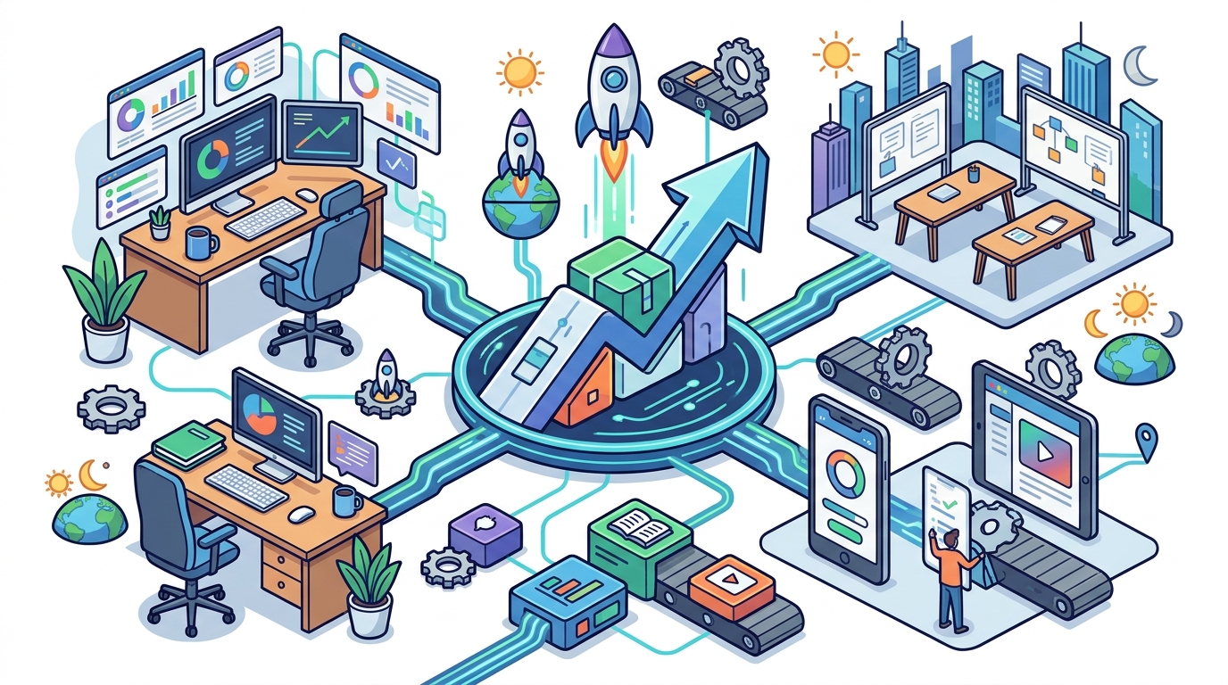 Scalable LMS Features for Remote and Hybrid Teams