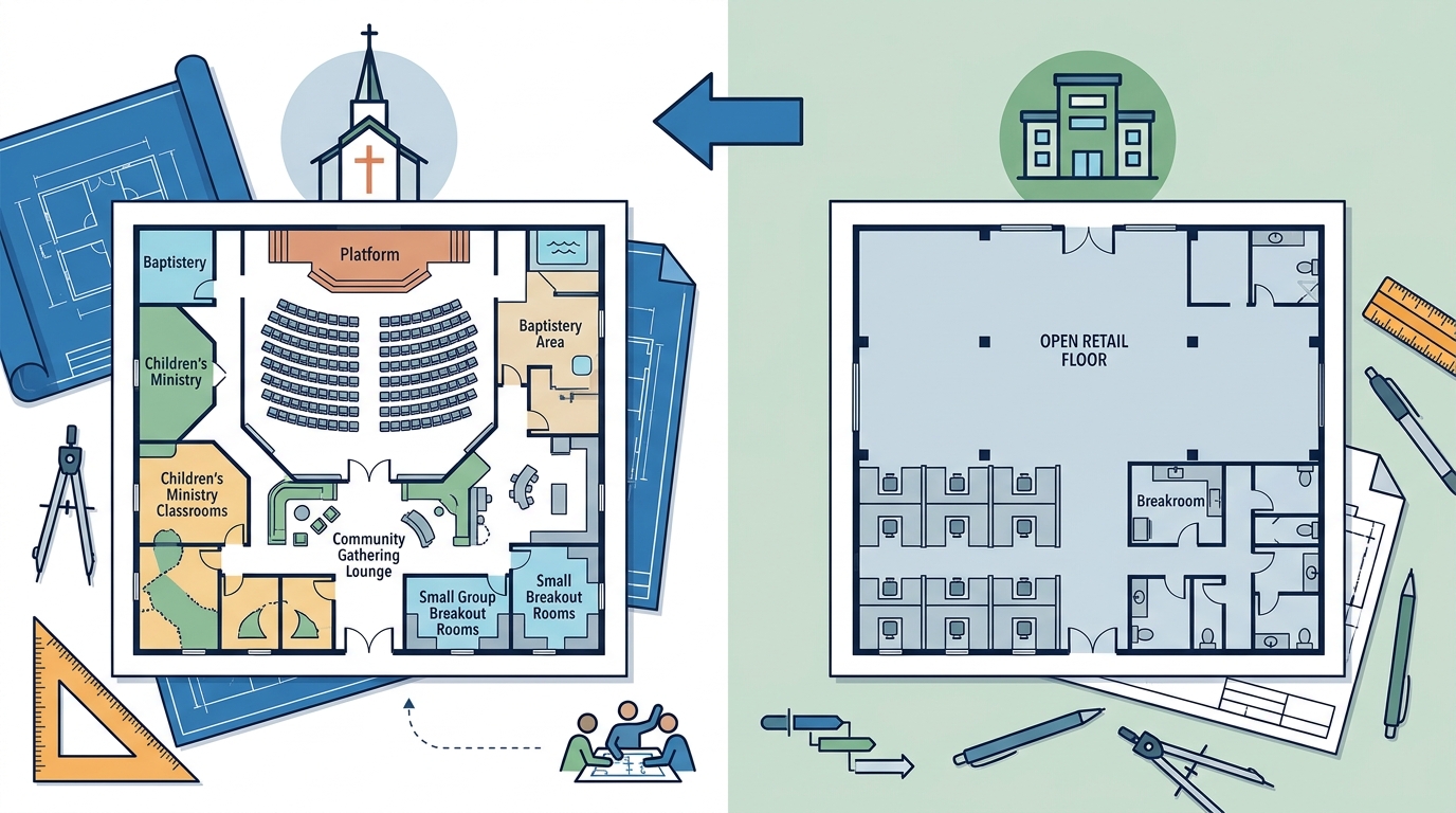 Church Plant Architects vs. General Commercial Designers