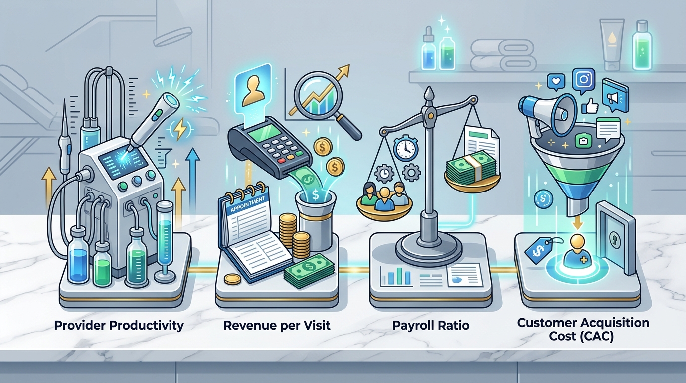 Med Spa Financial Health: 4 Key Metrics to Track