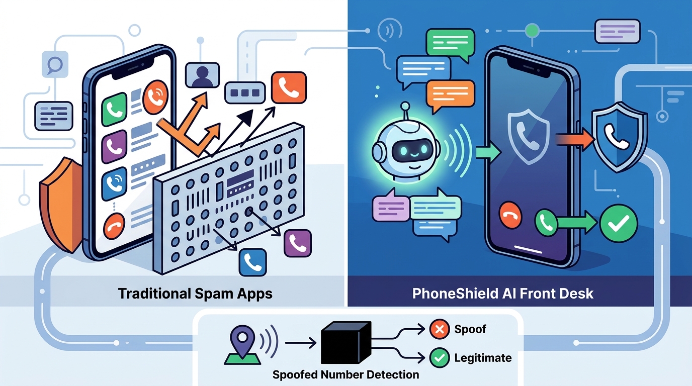 AI Front Desks vs Spam Apps: Stopping Scam Calls