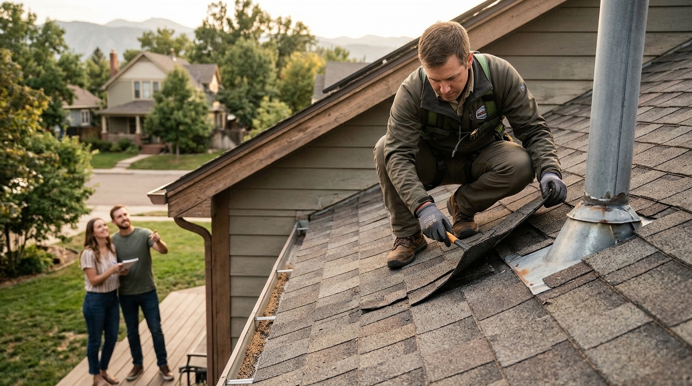 Common Roof Damage Signs Inspectors Check in Fort Collins