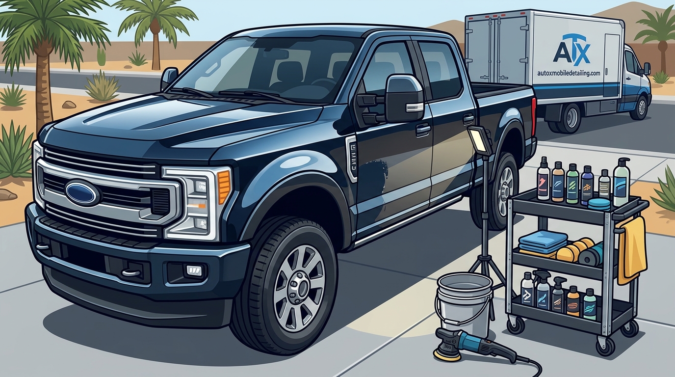 Truck Ceramic Coating in Odessa: Mobile Install Guide