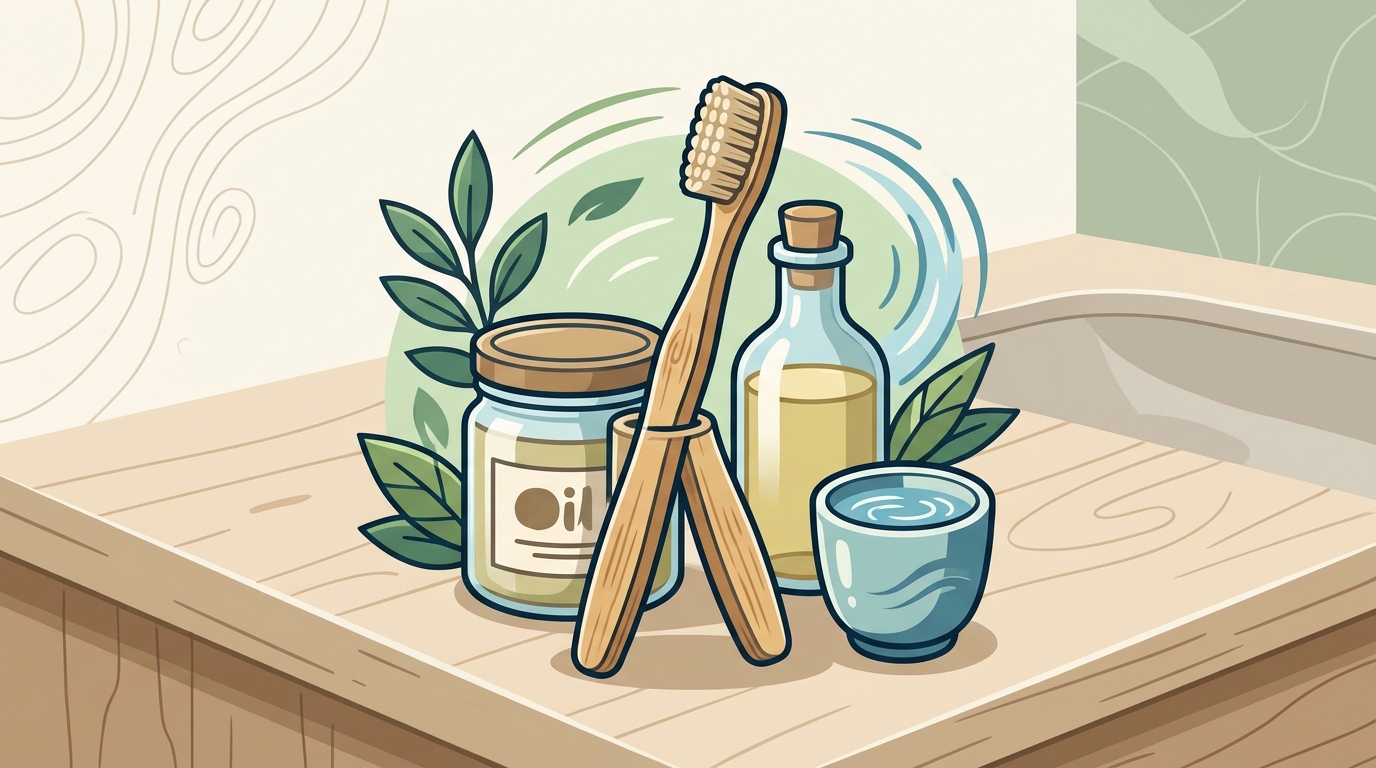Eco-Friendly Toothbrushes and Oil Pulling Synergy