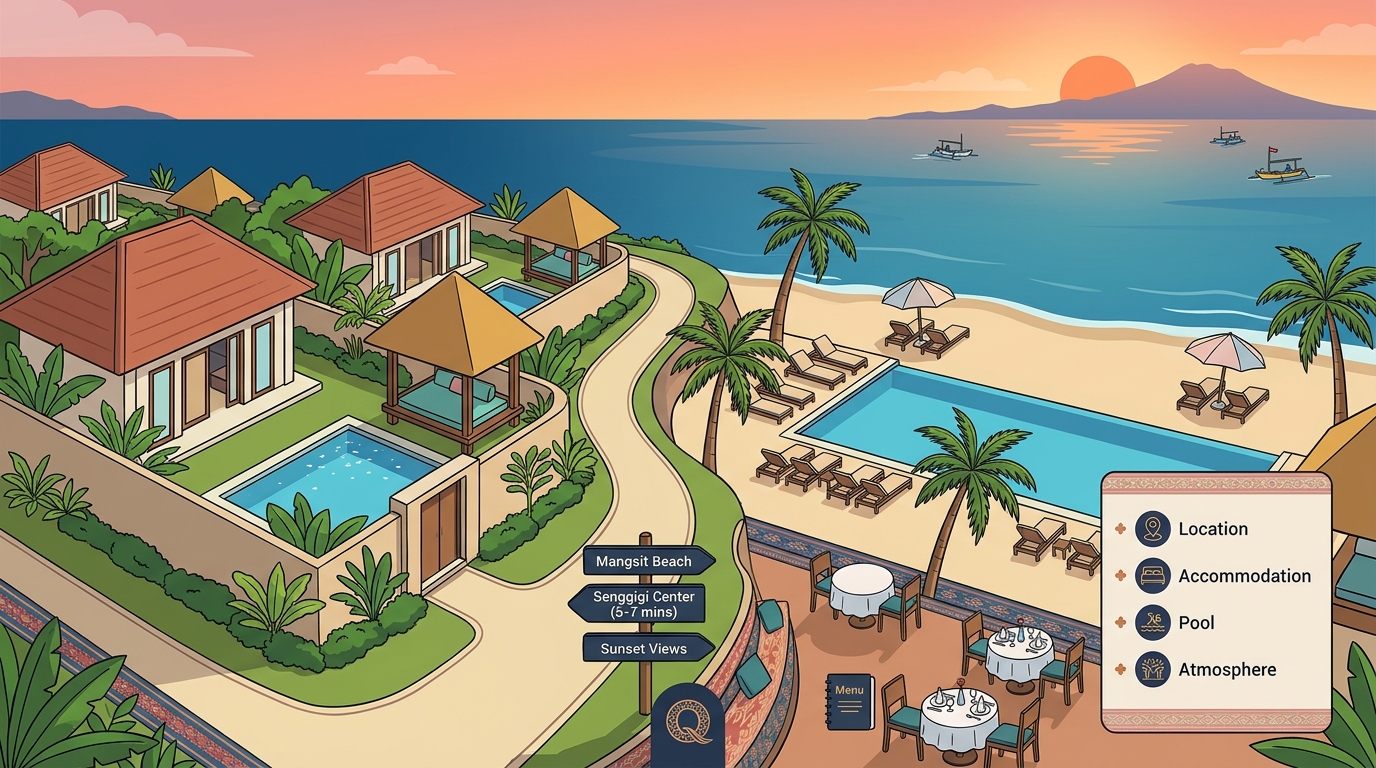 Where Should Couples Stay in Senggigi for a Quiet, Romantic 2026