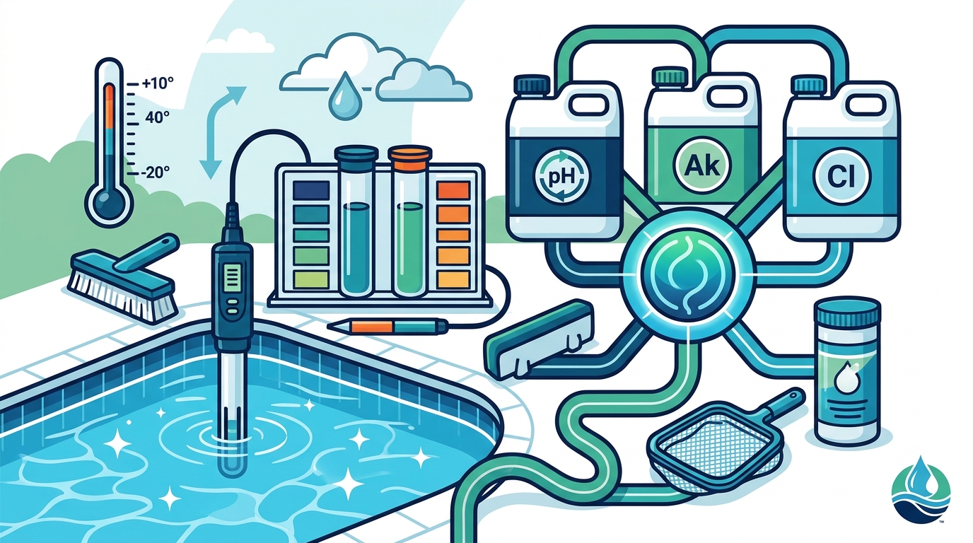 Year-Round Pool Water Chemistry: A Baton Rouge Guide
