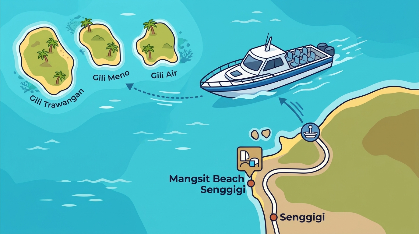 Gili Islands Appeal and Access from Senggigi