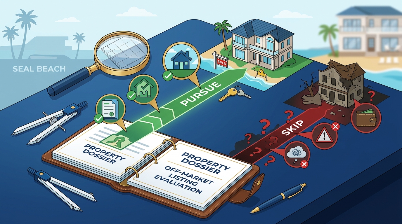 Evaluating Off-Market Listings: Pursue or Skip